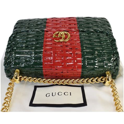 gucci wicker bag 2018|authentic gucci shoulder bag.